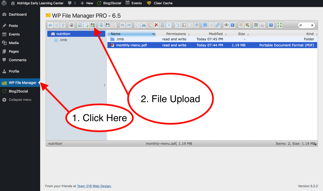 file manager screenshot